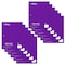 C-Line Products One-Subject Notebook, 70 Page, Wide Ruled, Purple, 12PK 22039 - alternate 1
